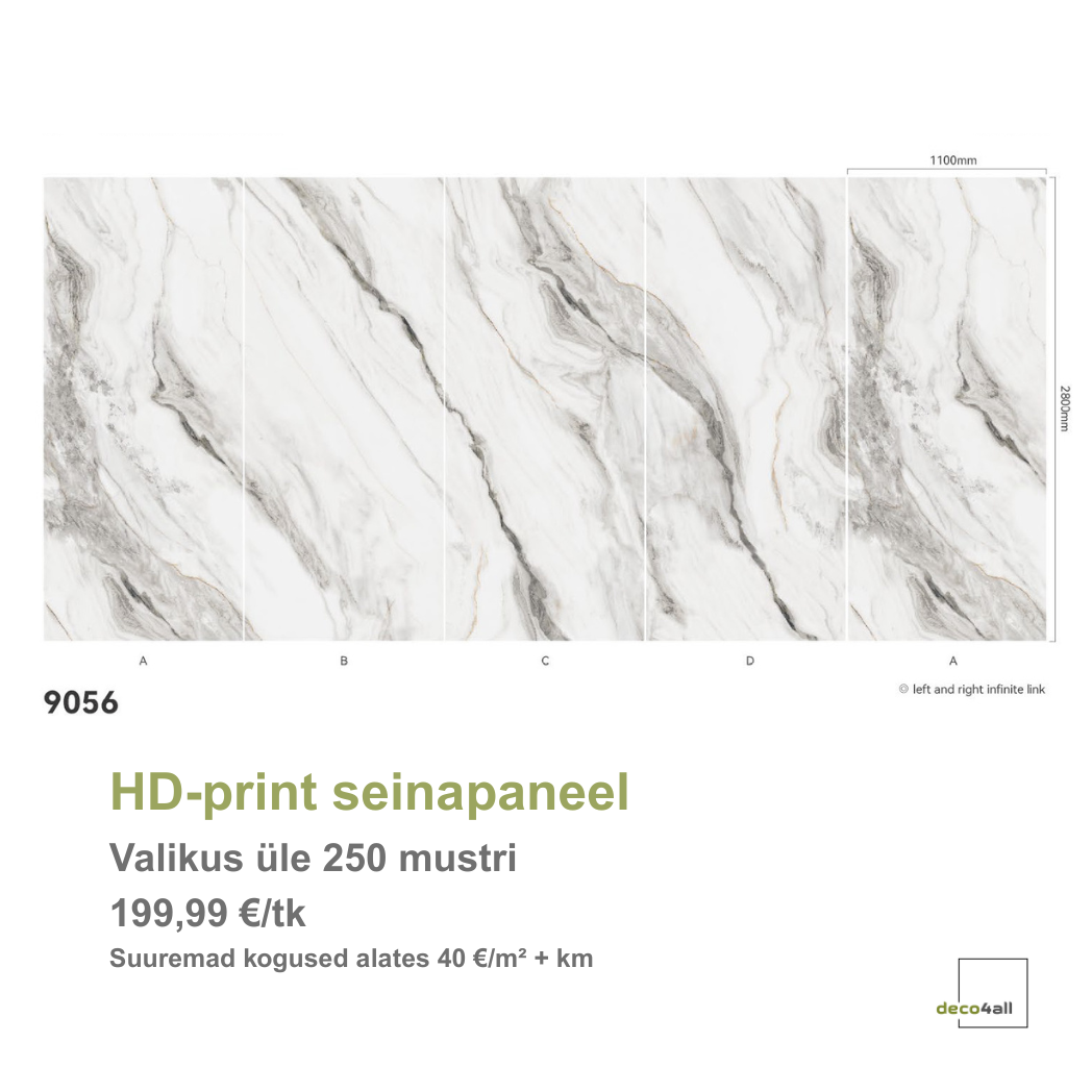 HD-print seinapaneel*