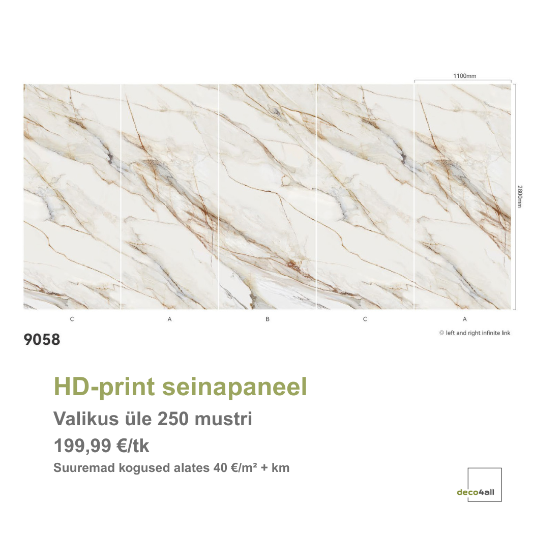 HD-print seinapaneel*