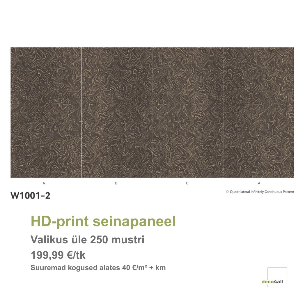 HD-print seinapaneel* - deco4all