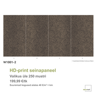 HD-print seinapaneel* - deco4all