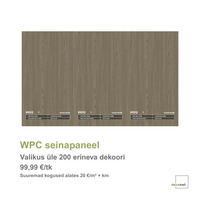 WPC seinapaneel* - deco4all