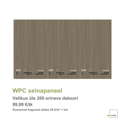 WPC seinapaneel*