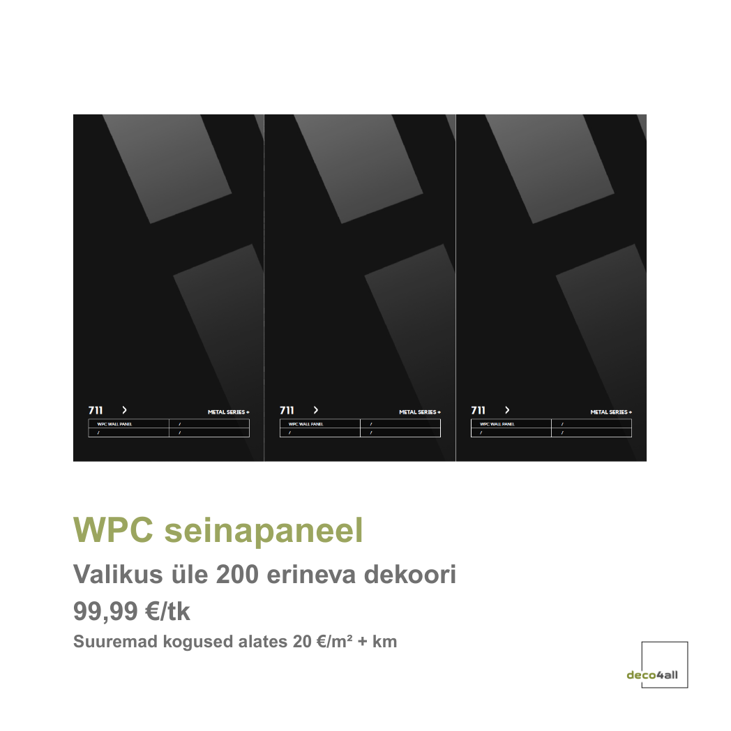 WPC seinapaneel* - deco4all