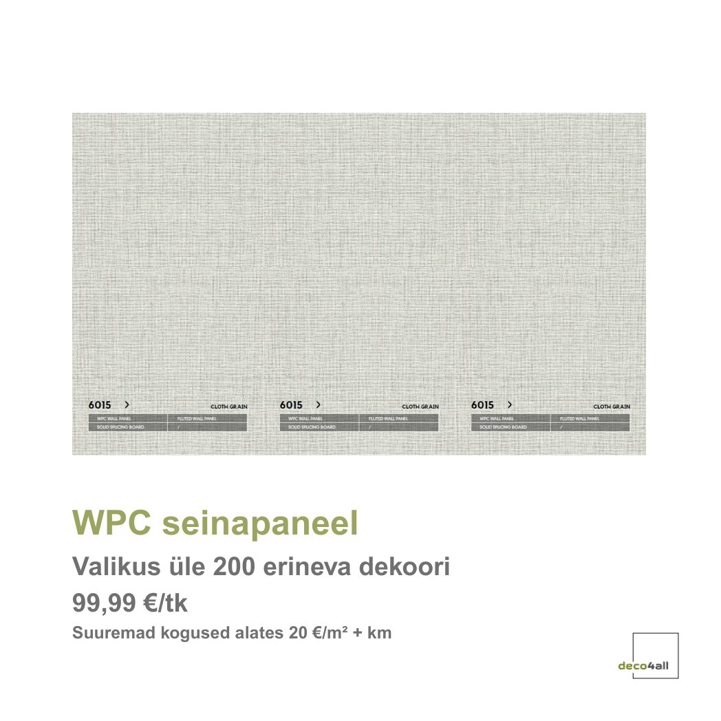 WPC seinapaneel*