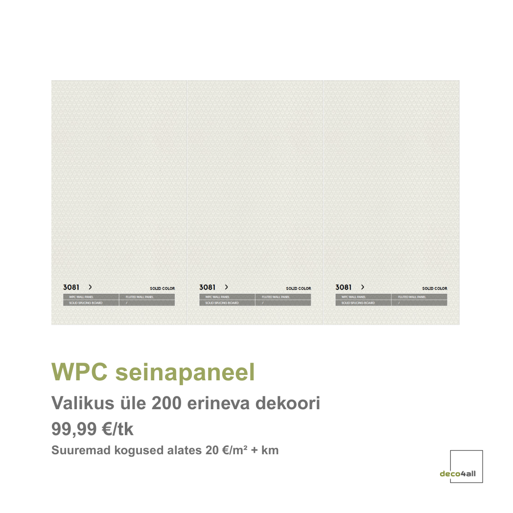 WPC seinapaneel*