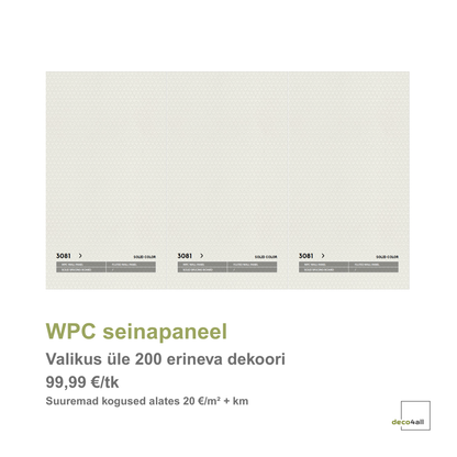 WPC seinapaneel*