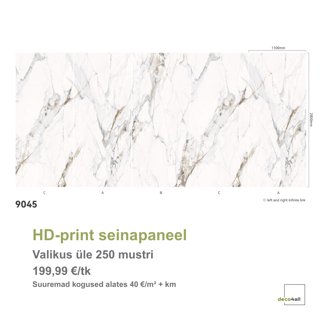 HD-print seinapaneel* - deco4all