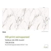 HD-print seinapaneel* - deco4all