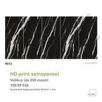 HD-print seinapaneel* - deco4all