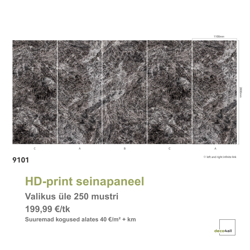 HD-print seinapaneel* - deco4all