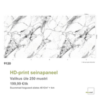 HD-print seinapaneel* - deco4all