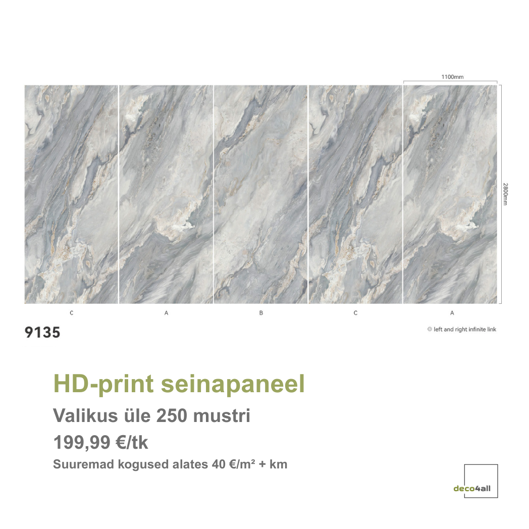 HD-print seinapaneel* - deco4all