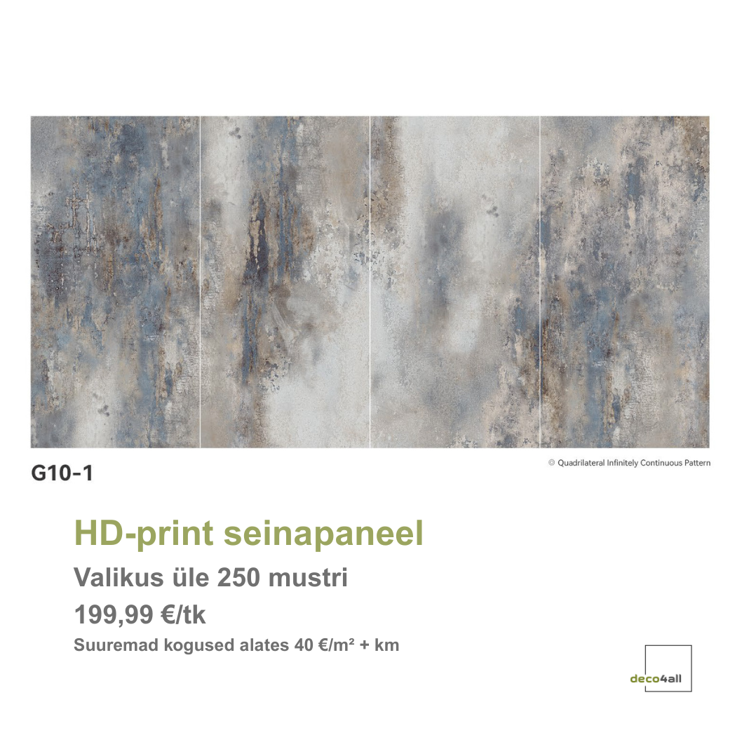 HD-print seinapaneel* - deco4all