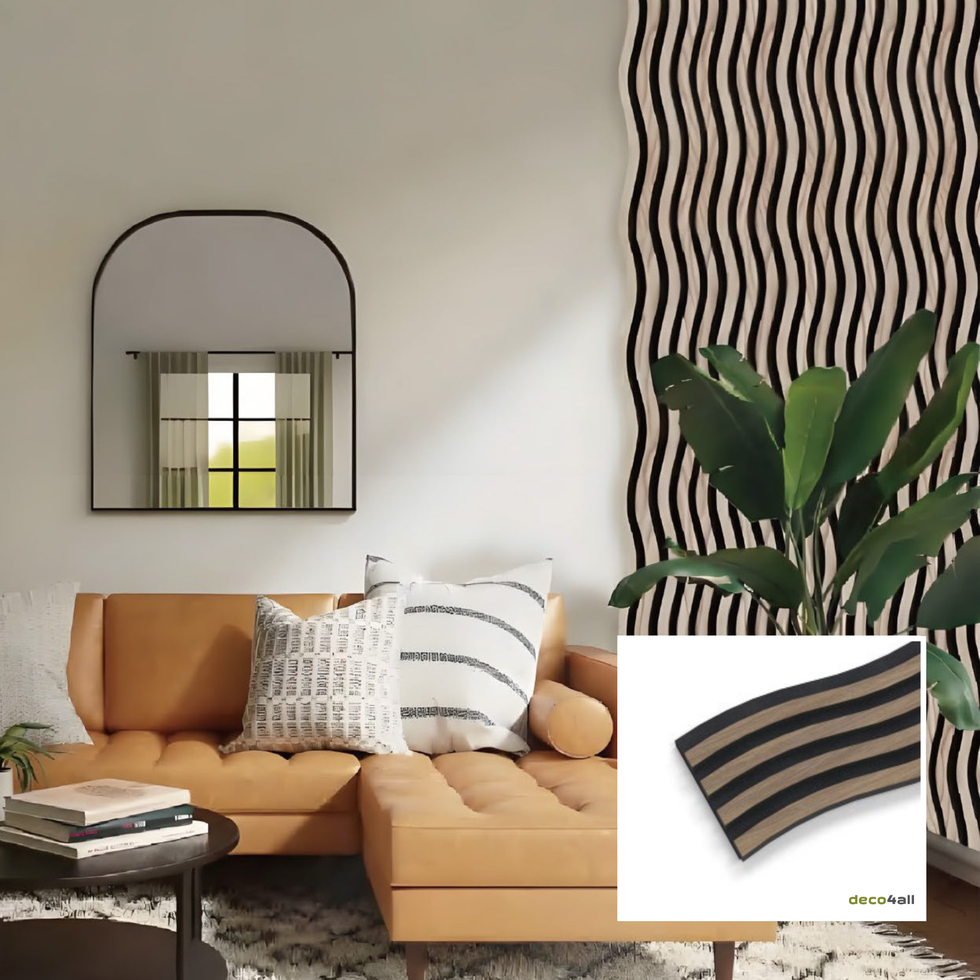 Akustiline seinapaneel 225BW - deco4all