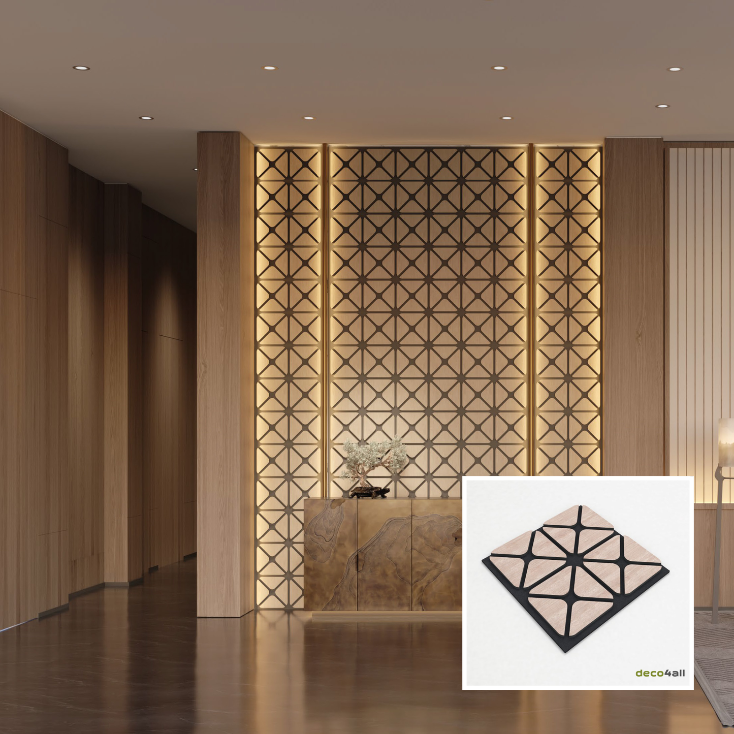 Akustiline seinapaneel 496 - deco4all