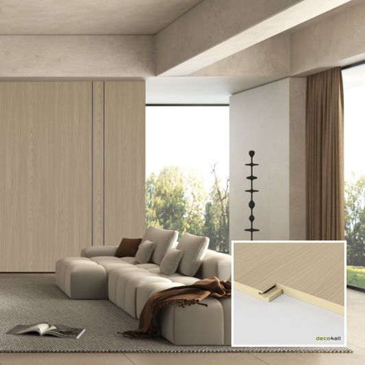 Nähtamatu ühendusega seinapaneel - deco4all