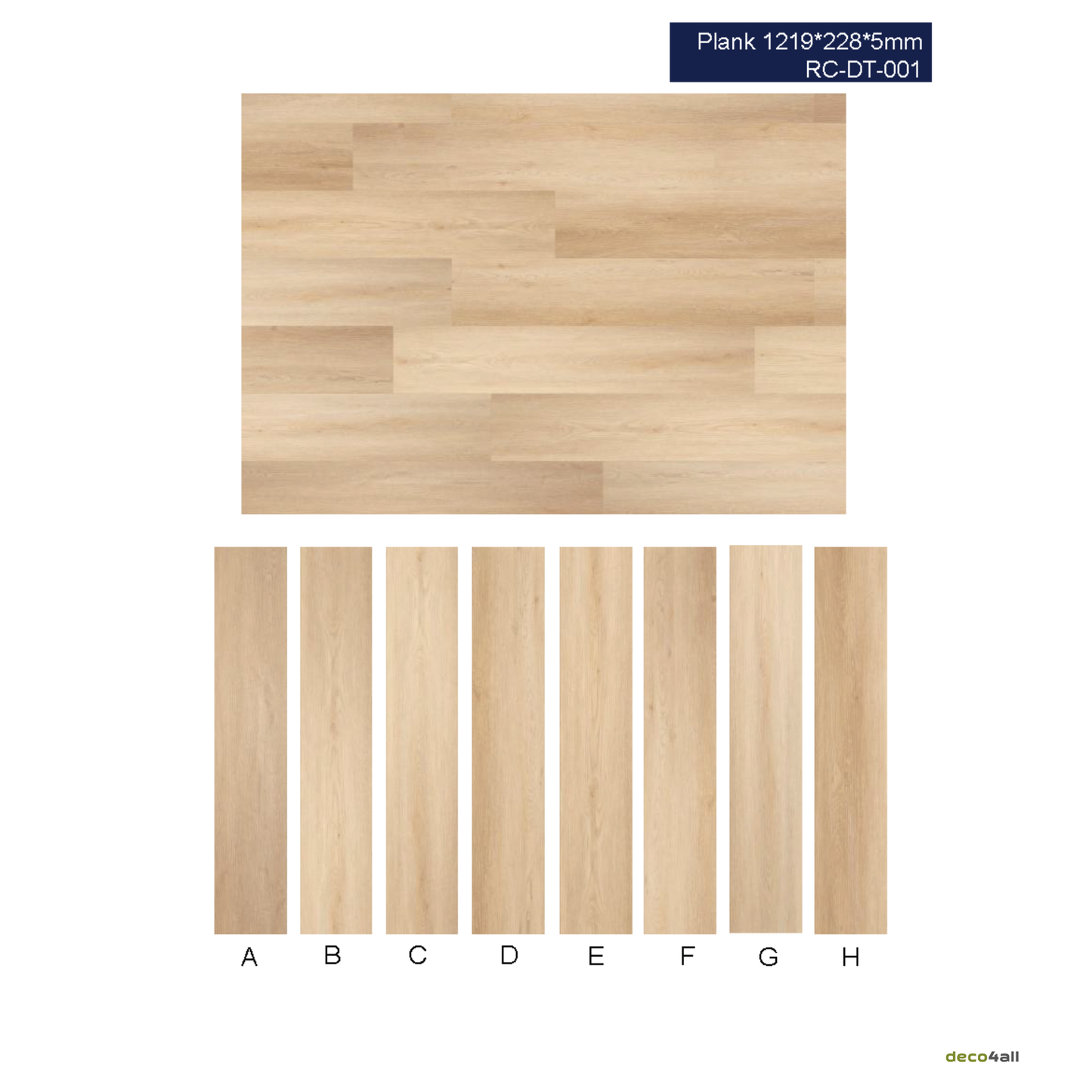 SPC põrandakate - Timber Glow