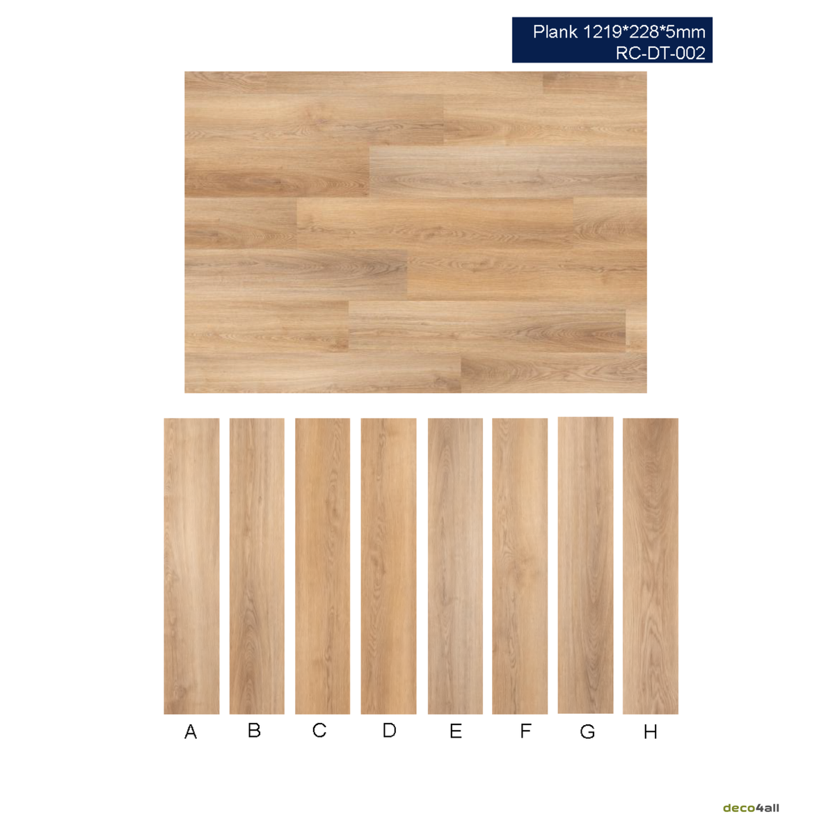 SPC põrandakate - Timber Glow